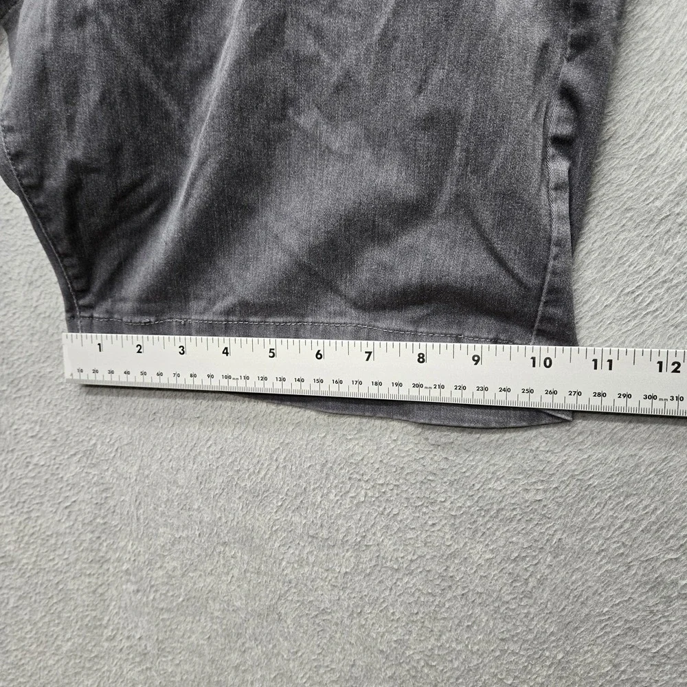 Volcom Men Shorts 36 Gray Embroidered Chino Twill 11